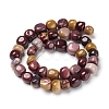 Natural Mookaite Beads Strands G-I194-24-3