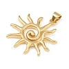 Brass Pendants KK-P341-01B-G-2