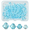 120Pcs 4 Styles Imitation Austrian Crystal Beads SWAR-YW0001-03-1