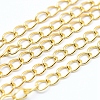 Brass Twisted Chains Curb Chains CHC-L037-01G-1