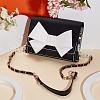 WADORN 3Pcs 2 Style PU Leather Shoulder Strap & ABS Plastic Imitation Pearl Bag Chain Straps FIND-WR0009-24-4