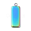 Ion Plating(IP) 304 Stainless Steel Pendant Cabochon Settings LS-STAS-I069-36MC-3