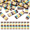 Translucent Resin & Walnut Wood Pendants RESI-TAC0017-47-A05-1