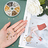 420Pcs 6 Colors Tibetan Style Alloy Beads TIBEB-PH0004-89-3