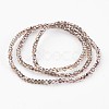 Electroplate Glass Beads Strands EGLA-P018-2mm-HR-B01-2