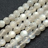 Natural White Moonstone Beads Strands G-P342-02A-6mm-AB-1