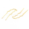 Rack Plating Brass Hair Forks OHAR-C004-01LG-2