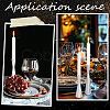 Iron Candlestick Set DIY-WH20002-627P-4