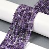 Natural Amethyst Beads Strands G-A252-A03-01-1