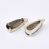 Transparent Glass Pendants GLAA-T007-22A-2