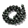 Natural Seraphinite Beads Strands G-E557-22B-3