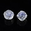 Transparent Acrylic Beads X-OACR-N008-103-3
