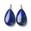 Natural Lapis Lazuli Pendants G-D084-01P-B01-2