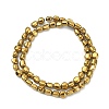 Electroplated Synthetic Non-magnetic Hematite Beads Strands G-C024-01C-2