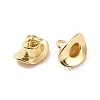 Rack Plating Brass Charms X-ZIRC-C042-11G-1