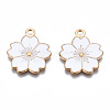 Alloy Enamel Pendants X-ENAM-S121-115N-3