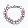 Natural Cultured Freshwater Pearl Beads Strands LS-PEAR-K003-19B-2