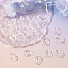 20Pcs Transparent Acrylic Quick Link Connectors OACR-TADJ0001-03B-3