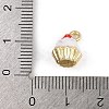 Alloy Enamel Charms ENAM-I067-02G-03B-3