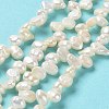 Natural Keshi Pearl Beads Strands PEAR-J007-63-2