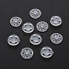 Transparent Resin Snap Fasteners BUTT-N018-008-01-6