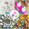 72Pcs 4 Styles Two Tone Rectangle Plastic Gift Bags OPP-TA0001-15C-8