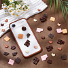 100Pcs 7 Styles Resin Decoden Decoden Cabochons CRES-SP0001-26-4
