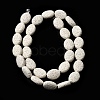 Dyed Natural Lava Rock Beads Strands G-A264-A02-01C-2