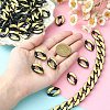 100Pcs Acrylic Linking Rings SACR-CJ0001-34-4