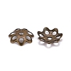 Iron Bead Caps IFIN-R197-AB-2