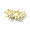 Alloy Connector Charms PALLOY-K001-066G-03-2
