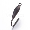 316 Surgical Stainless Steel Earring Hooks STAS-L211-10-B-1