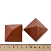 Natural Red Jasper Orgonite Pyramid Display Decorations G-C186-08F-2