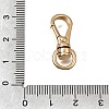 Brass Swivel Clasps KK-CBA4292-16G-3