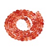 Transparent Glass Beads Strands GLAA-Q106-06A-05-2