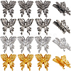 40Pcs 4 Colors Alloy Beads FIND-SC0011-90B-1