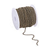Brass Twisted Chains CHC-CJ0001-24AB-5