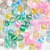 150Pcs 6 Colors Synthetic Moonstone Beads G-PA0001-02-6