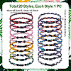 Polyester Jewelry Sets SJEW-UN0001-24-3