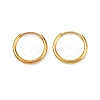 925 Sterling Silver Hoop Earrings STER-B008-01B-G-4