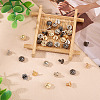 18 Sets 3 Colors Iron Screws FIND-TA0006-28B-6