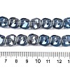 Electroplate Glass Beads Strands EGLA-N012-07U-4