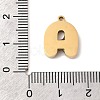 304 Stainless Steel Pendants STAS-K297-09A-G-3