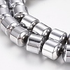 Magnetic Synthetic Hematite Beads Strands G-G826-05A-8mm-3