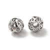 Brass Hollow Spacer Beads KK-P249-03C-P-2