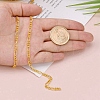 Iron Handmade Chains Figaro Chains Mother-Son Chains X-CHSM005Y-G-4