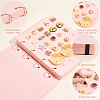 8 Pages Felt Shoe Charms Collection Binder Book AJEW-WH0038-94P-01-5
