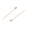 Brass Ball Head Pins KK-WH0043-03A-01-2