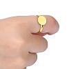 Brass Pad Ring Base Findings X-EC022-G-5