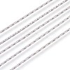 Non-Tarnish 3.28 Feet 304 Stainless Steel Boston Link Chains X-CHS-L017-13B-1